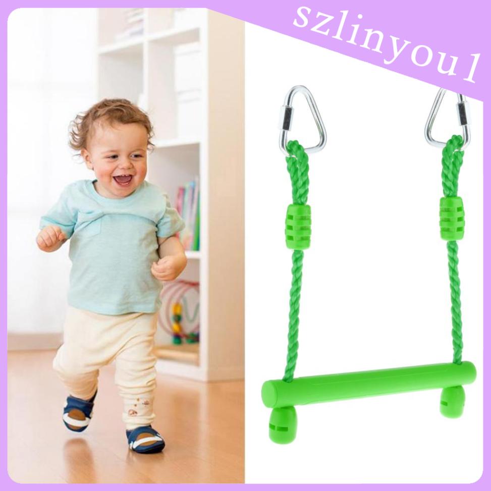 New Arrival Children Trapeze Swing Bars Slack Obstacle Fitness Playset Accs Age 6+