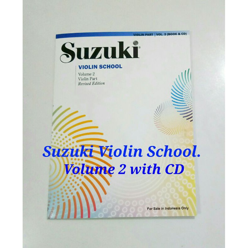 Suzuki Phụ Kiện Chuyên Dụng Cho Đàn Violin Suzuki 1 2 3 Phiên Bản Tiếng Anh