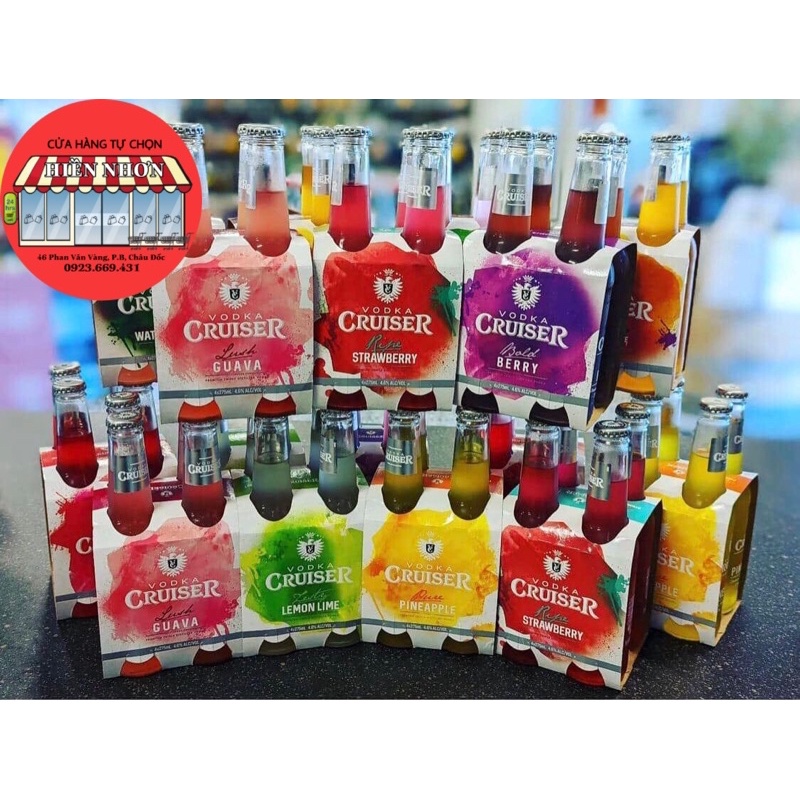 Vodka Trái cây Cruiser đủ màu