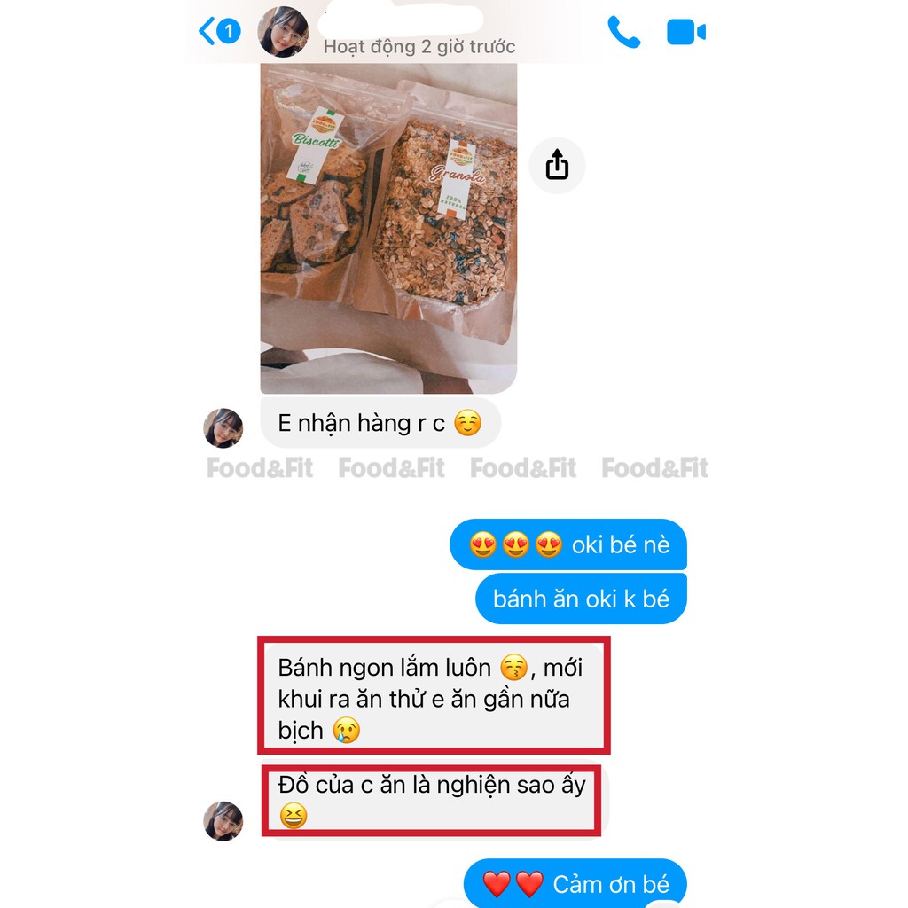 Ngũ cốc giảm cân Granola Food&amp;Fit - vị trà xanh Nhật Bản nguyên chẩt