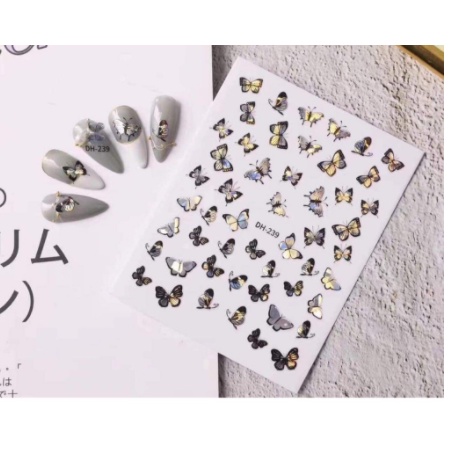 stiicker trang trí nail