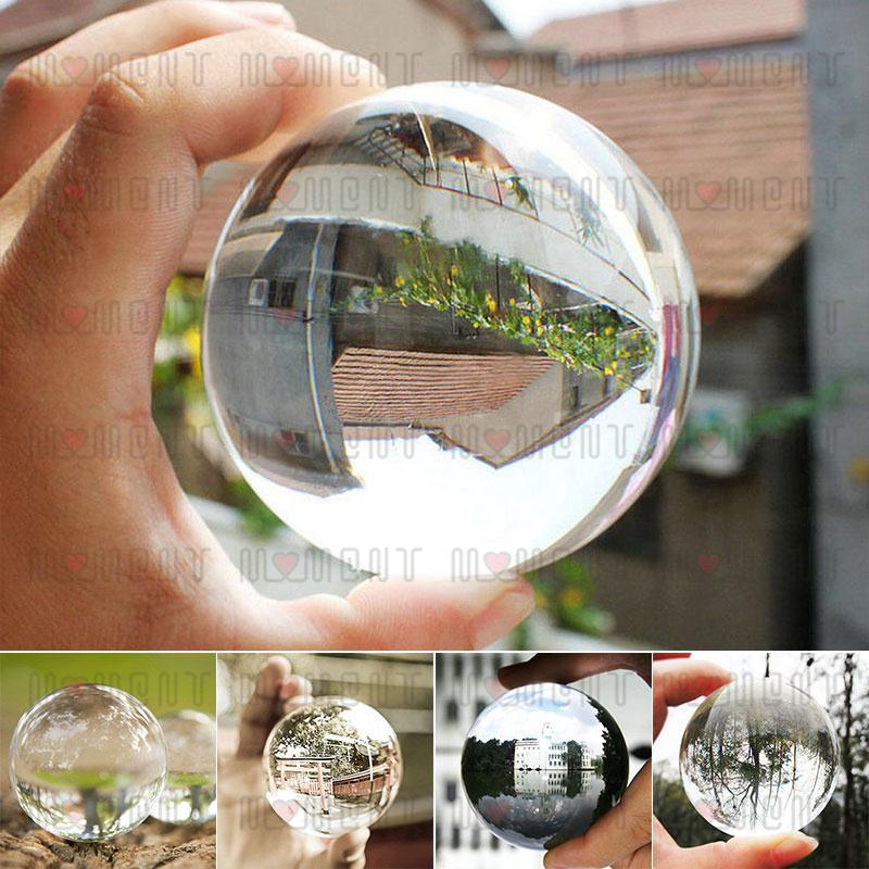 Quả cầu pha lê nhân tạo trong suốt , kích thước 30mm-60mm