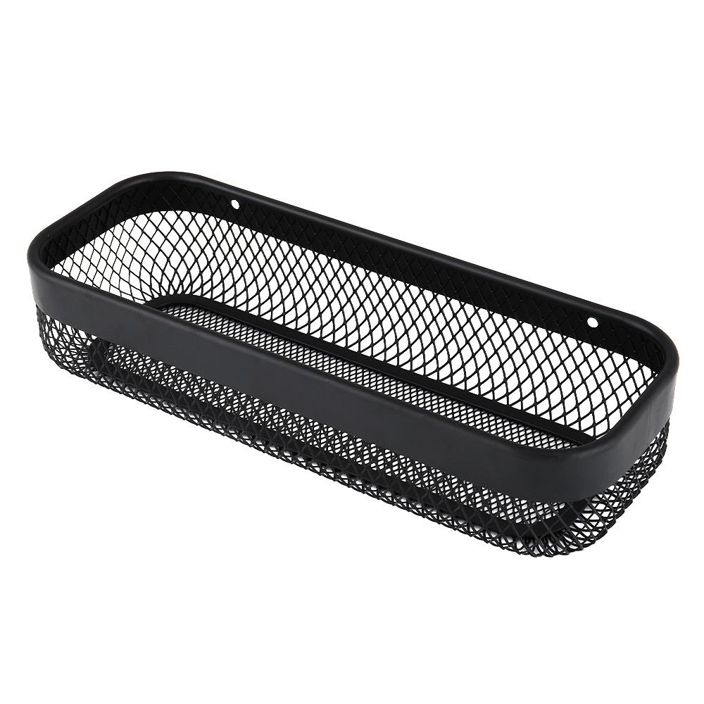 Homebase MOYA Giá/kệ treo tường phòng tắm KM001A bằng thép 7X30.5X11.5CM màu đen