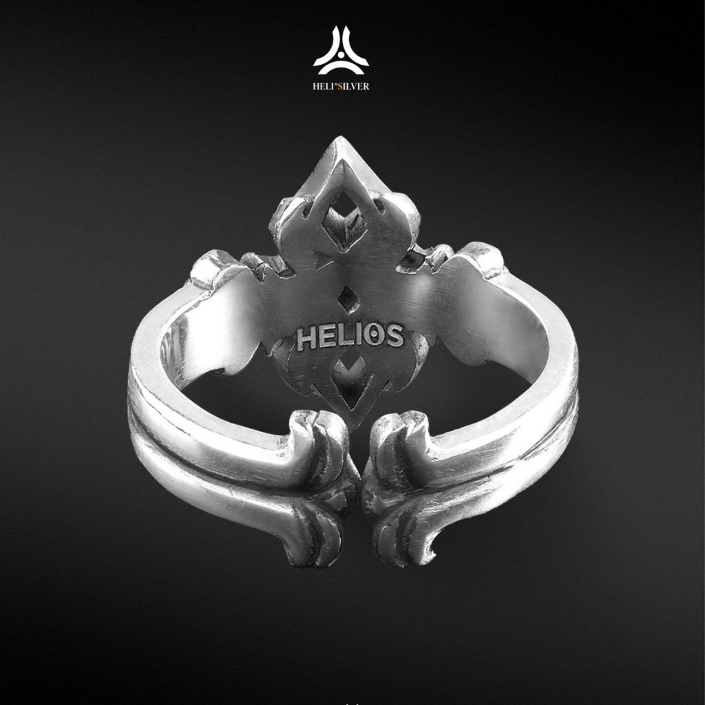 Nhẫn bạc nam, nữ HeliSilver Helios Lotusgot Helios Original S925