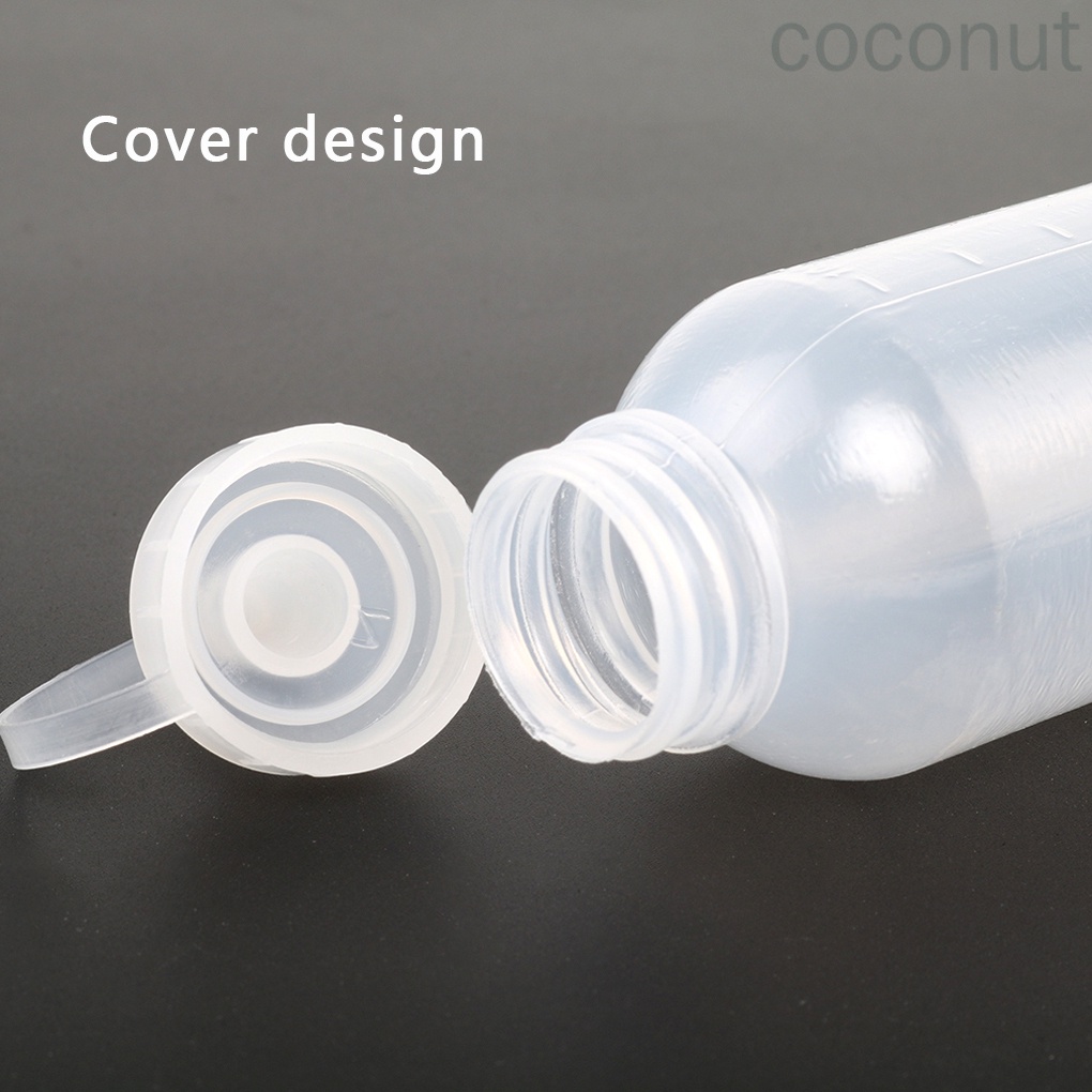 Bình nhựa đựng dầu / nước sốt / nước sốt 100ml có đầu xịt tiện dụng cho nhà bếp