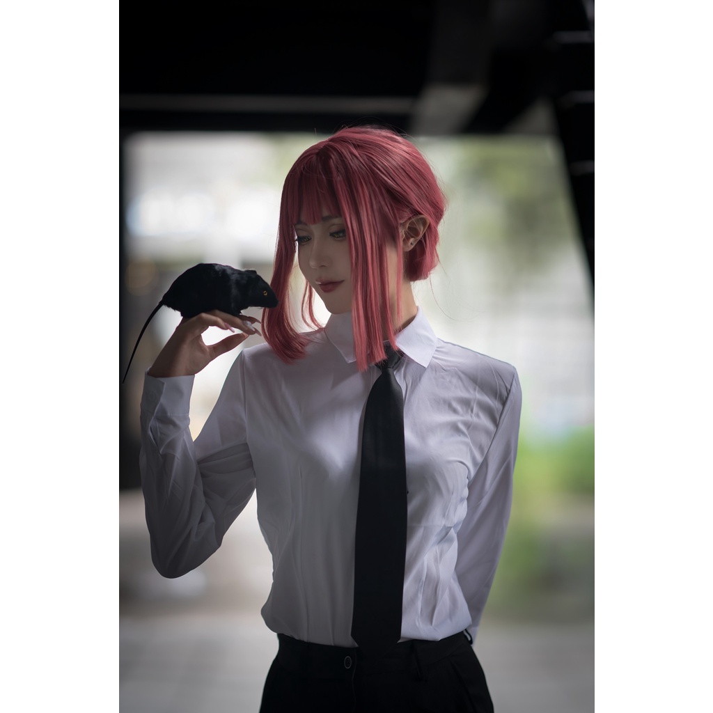 [Có sẵn - order] Trang phục đồ hóa trang cosplay Makima Chainsaw Man áo vest dài | BigBuy360 - bigbuy360.vn