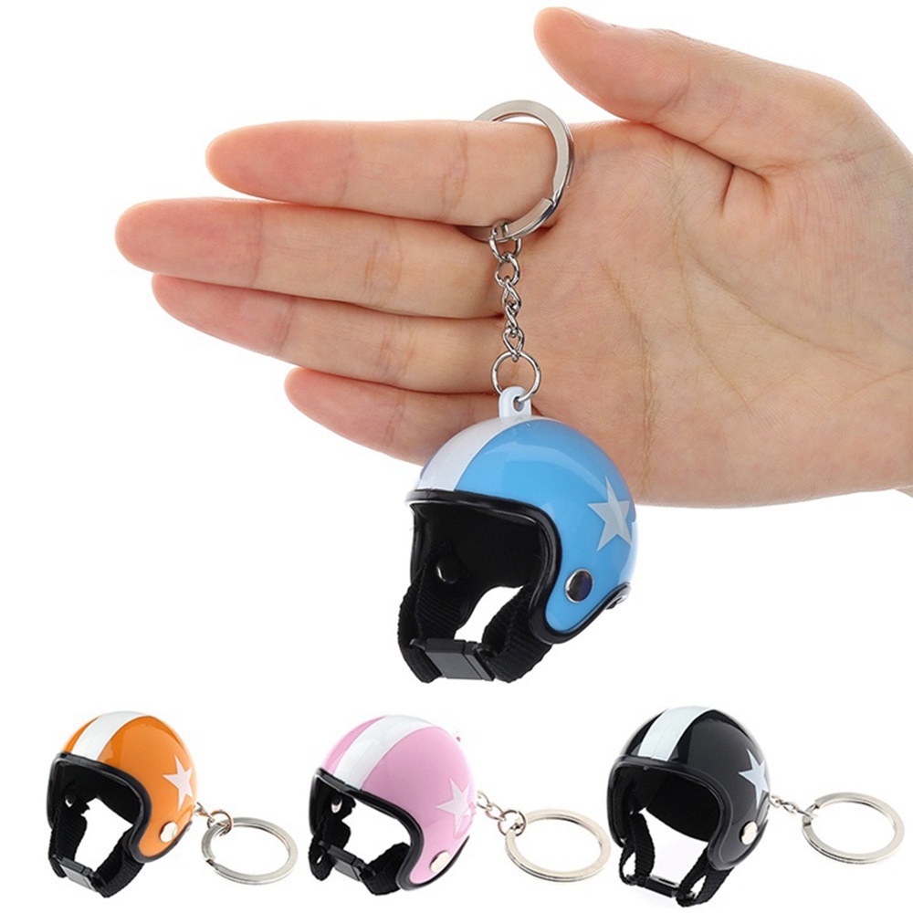 Móc khóa mặt hình nón bảo hiểm tùy chọn màu sắc chất lượng cao
