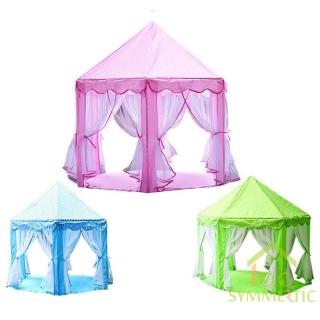 [Ready stock]Princess Castle Children Tent Indoor Outdoor Theater Beach Tent Baby Toy Po