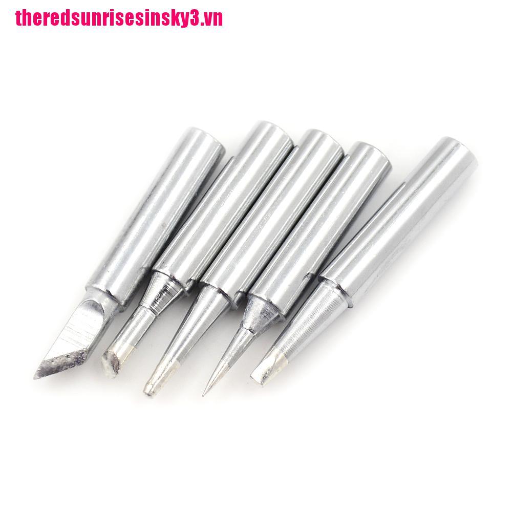 Bộ 5 Mũi Hàn Bằng Đồng Chất Lượng Cao