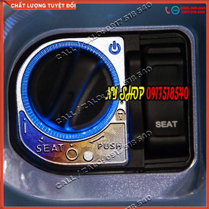 Ốp ổ khóa smartkey titan cho Sh 2016 - SH 2020 - Sh 2021 - SH 2022 , SH MODE, PCX.... Ảnh thật Sp