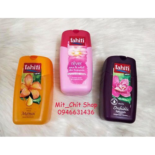 Sữa Tắm Tahiti Palmolive Pháp Chai 250ml