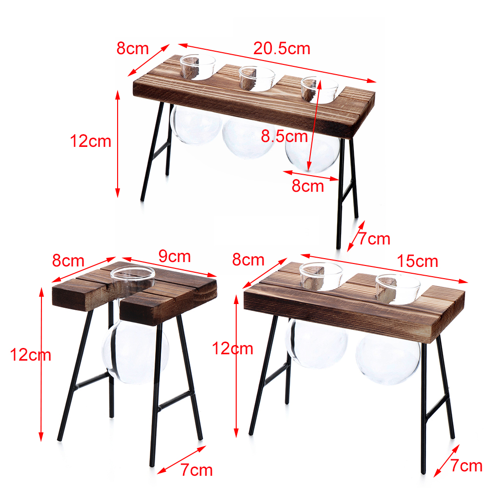 Bình thủy tinh cắm hoa kiểu dáng cổ điển độc đáo thời trang