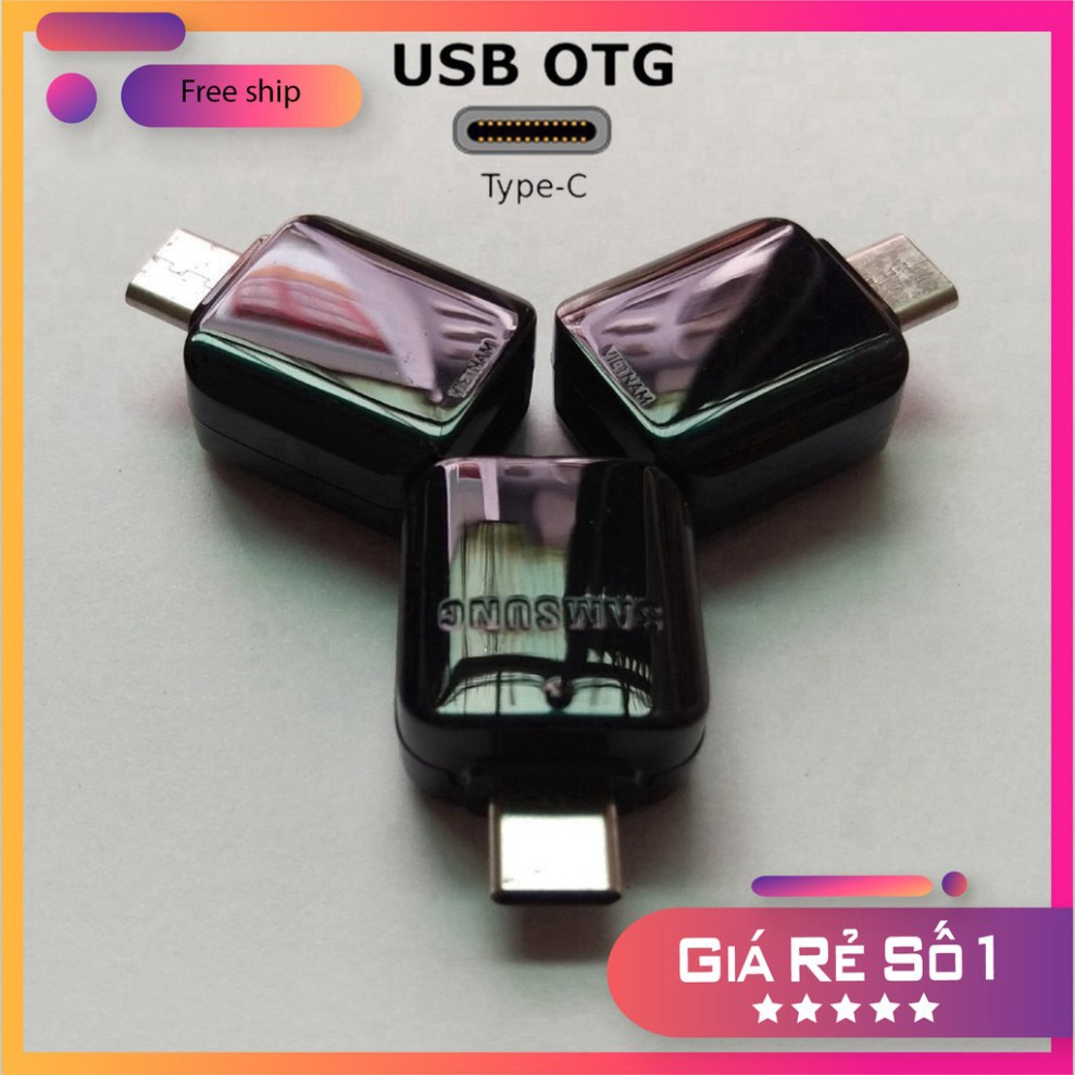 Usb OTG chuyển usb sang type C 3.0 cho Samsung Note8,Note9,S8,S9,S10,Note10 xịn