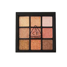 Bảng Phấn Mắt 9 Màu Dạng Nhũ "Lấp Lánh Ánh Sao" 3CE Multi Eye Color Palette #All Nighter
