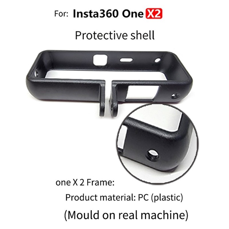 Giá Đỡ camera Hành Trình Gắn Mũ Bảo Hiểm Cho insta360 one x2 panoramic gopro