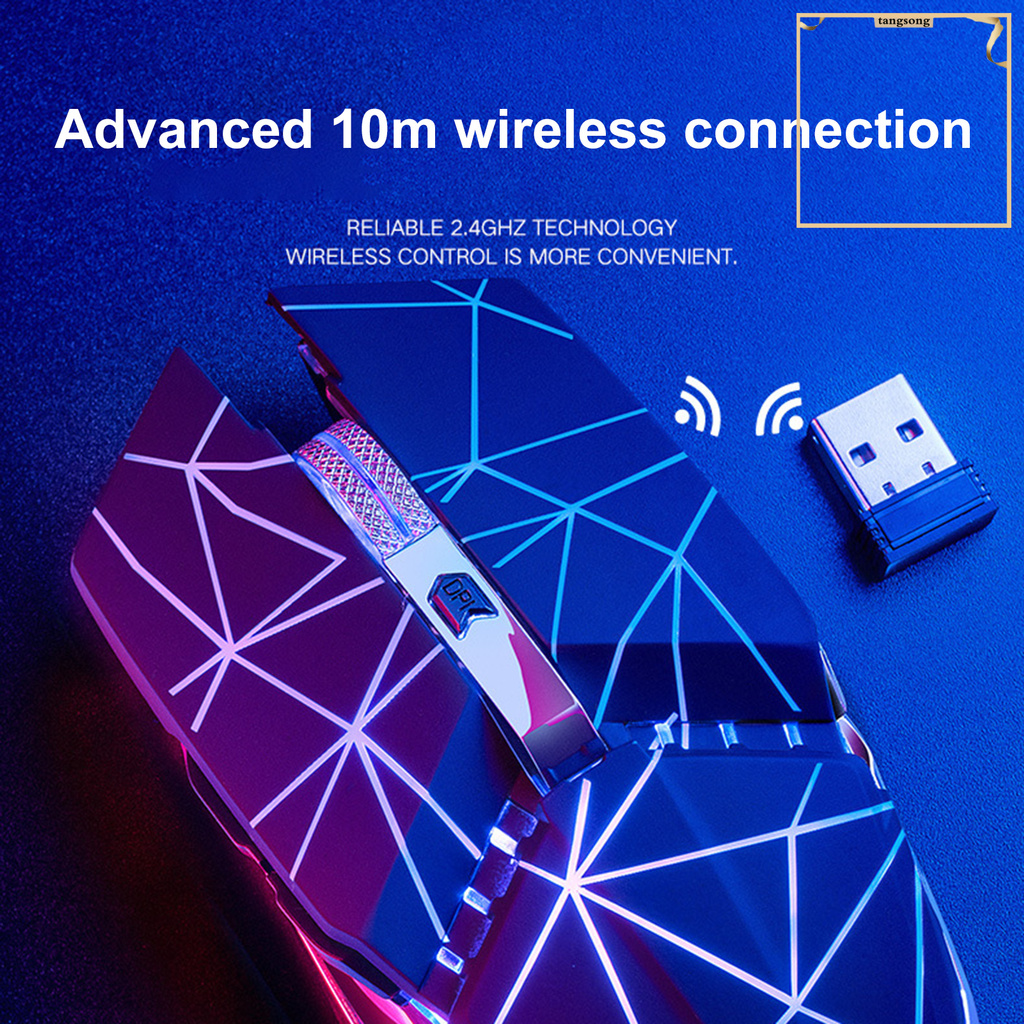 Chuột không dây 6 Nút Abs 2.4ghz X11