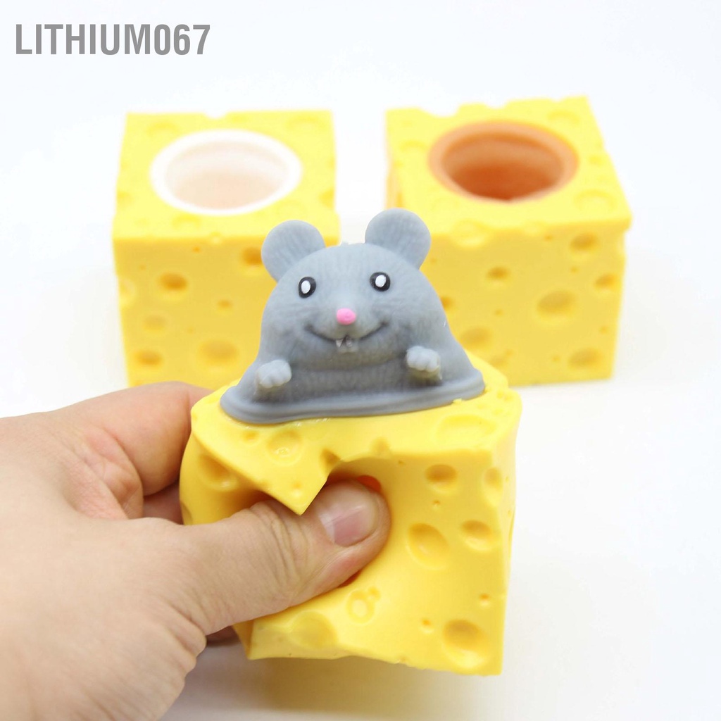 Đồ Chơi Squishy Hình Chú Chuột Bằng Silicon Mềm Thân Thiện Với Môi Trường Giúp Giảm Căng Thẳng