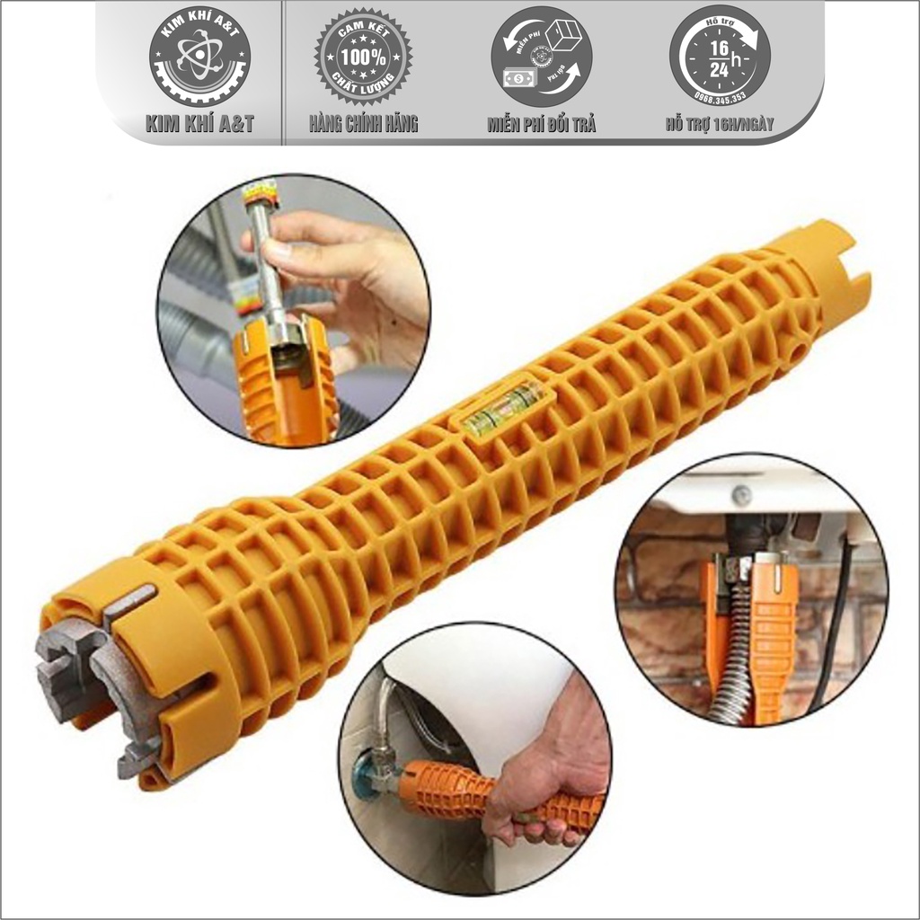 Cờ Lê Vặn Dây Cấp Nước Đa Năng, Dụng Cụ Tháo Lắp Vòi Nước Van ống Nước