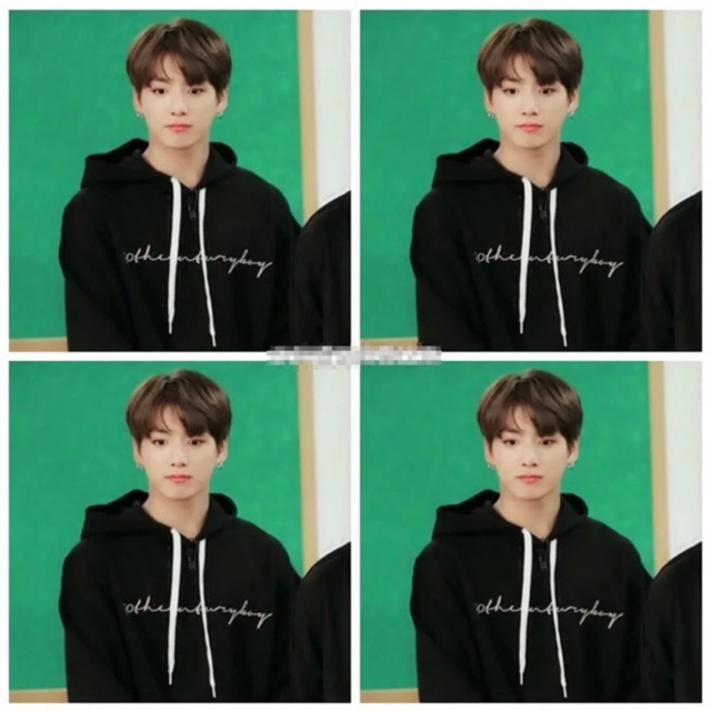 ẢNH THẬT ÁO HOODIE BTS JUNGKOOK