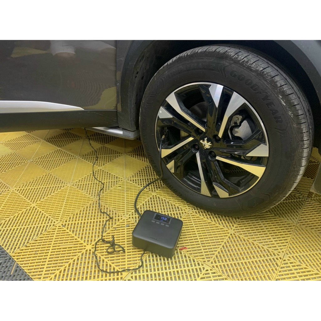 Máy bơm lốp ô tô xe hơi mini Xiaomi 70Mai, Áp lực 11bar, Bơm siêu nhanh - Hàng chính hãng, TP03 Bơm cầm tay