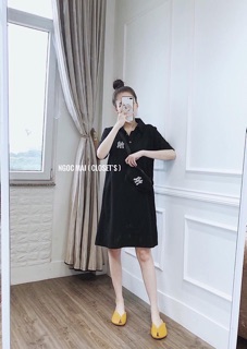 ĐẦM THUN SUÔNG - ĐẦM POLO CHẤT ĐẸP