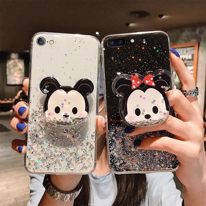 Ôp Điện Thoại Dẻo Kèm Giá Đỡ Cho samsung galaxy s20 s21 s22 s23 ultra s9 s10 plus galaxy note 8 9 10 20 ultra plus note10 lite Ốp