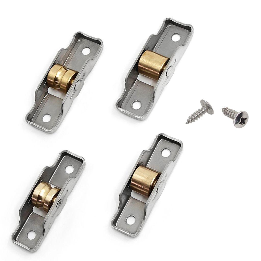 1 Bánh Xe Ròng Rọc Bằng Thép Không Gỉ Cho Cửa Sổ Tiện Dụng