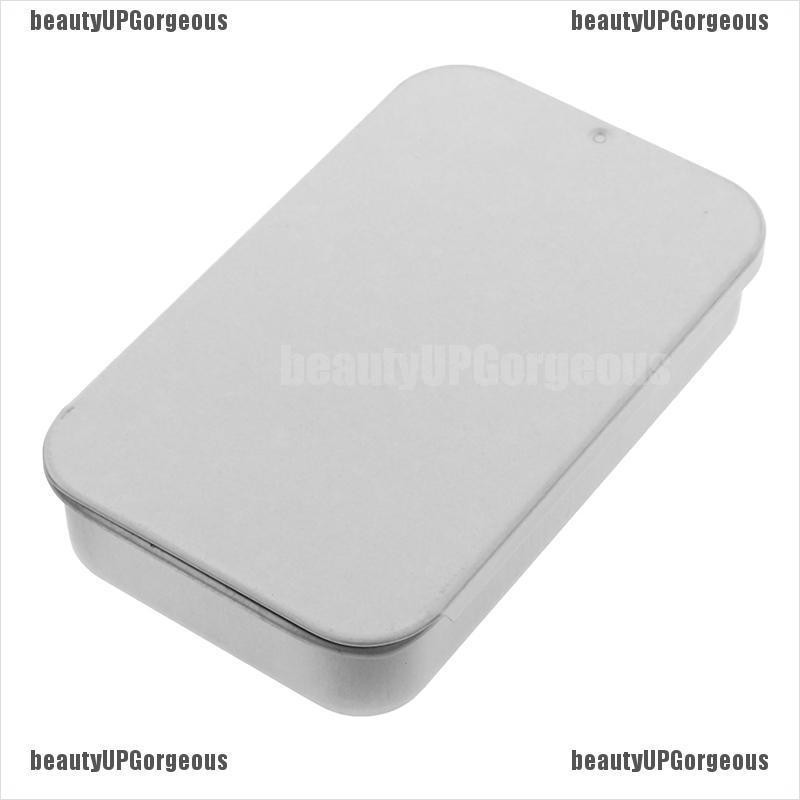 (Hàng Mới Về) Hộp Thiếc Đựng Son Dưỡng Kích Thước 8x5 X 1.5cm