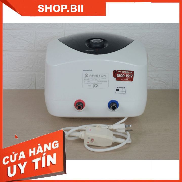 Bình nước nóng Ariston Andris LUX 6L Thanh Đốt Siêu Bền Chuyên Dùng Lắp Đặt Trong Tủ Bếp.