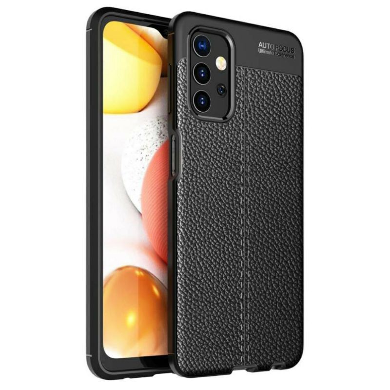 Ốp lưng Samsung Galaxy A52S , A32 4G , A52 5G , A02 , A20S A22 4G, A22 5G dẻo giả da Auto Focus chống bám vân tay