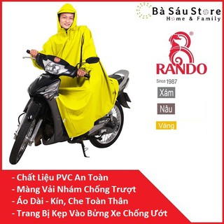 [Áo Mưa Không Ướt Ống Quần] Poncho - Cosy - Rando