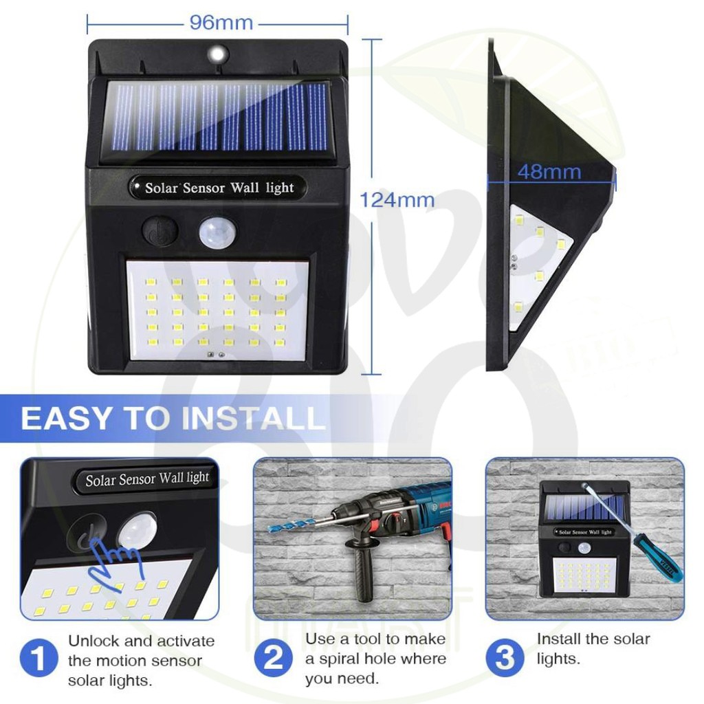 ĐÈN LED NĂNG LƯỢNG MẶT TRỜI - ĐÈN NGOÀI TRỜI, KHÔNG DÙNG ĐIỆN, CHỐNG THẤM NƯỚC - SOLAR LIGHT D4 – BẢO HÀNH 2 NĂM