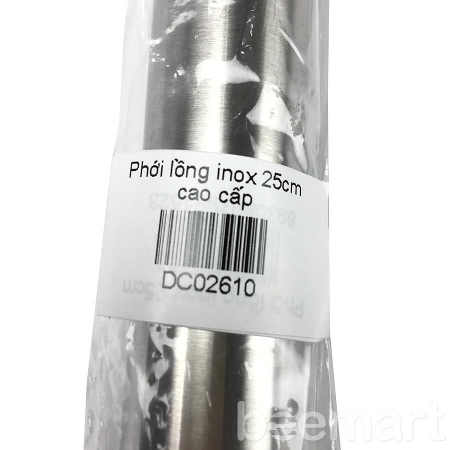 Phới lồng inox 25cm cao cấp