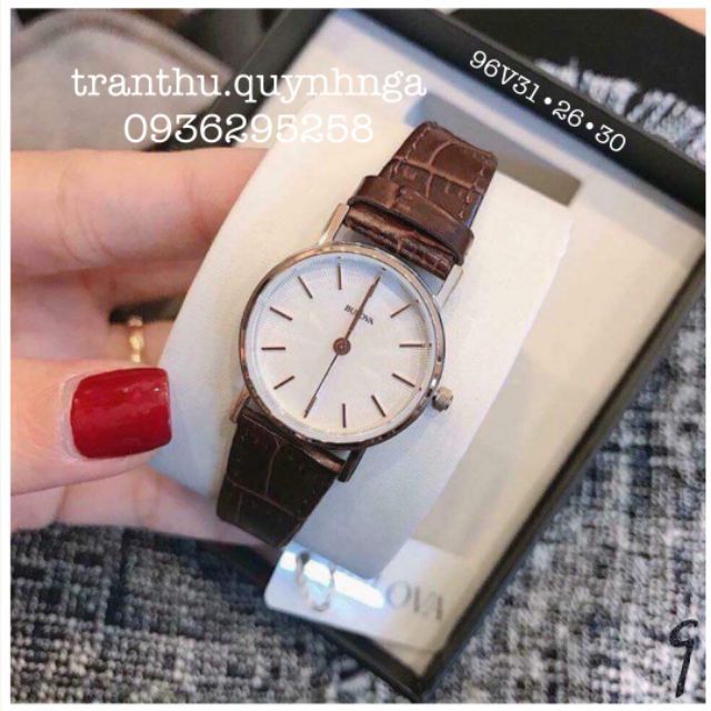 Đồng hồ nữ BULOVA 96V31 CHÍNH HÃNG