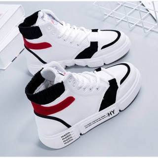 Sneaker Ống Cao Chất Lừ Dành Cho Nữ ( ảnh thật cuối )