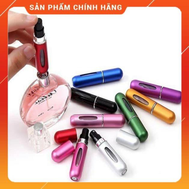 [FreeShip]  [ HÀNG SẴN] LỌ TRIẾT NƯỚC HOA MINI TỰ ĐỘNG  VỎ NHÔM CAO CẤP