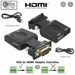 ĐẦU CHUYỂN VGA RA HDMI có audio