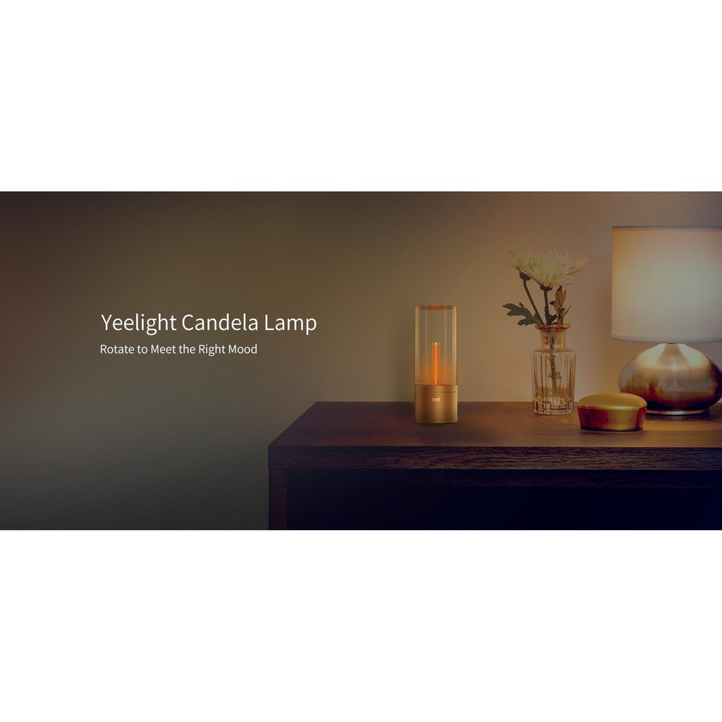 Đèn nến thông minh Xiaomi Yeelight, trang trí phòng ngủ, quán cafe thông minh tuỳ chỉnh qua app, YLFW01YL