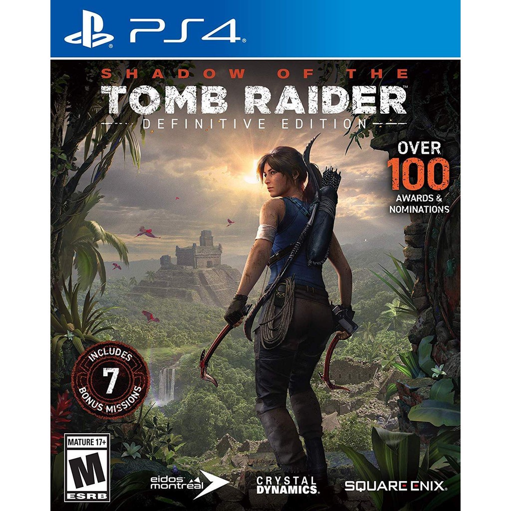 Đĩa Game PS4 - Shadow of the Tomb Raider: Definitive Edition Hệ US