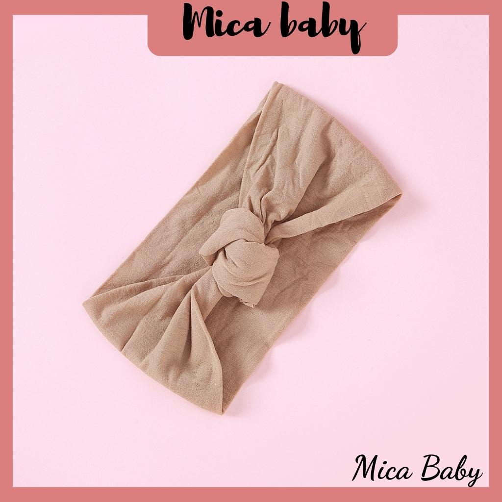 Băng đô thắt nút đáng yêu cho bé Mica baby BD20
