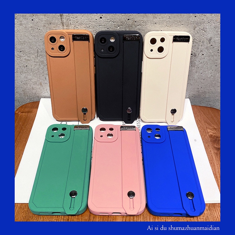 Ốp điện thoại có dây đeo chống sốc cho IPHONE 11 12 PRO MAX X XR XS MAX 7 8 PLUS