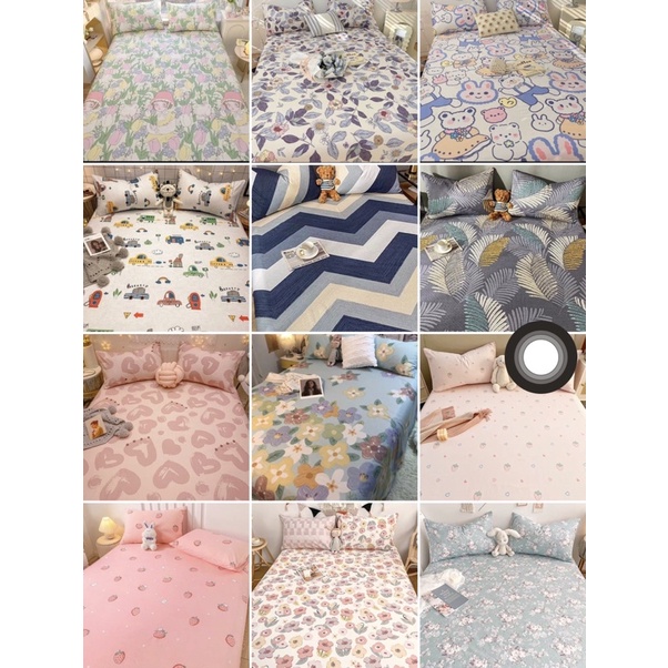 Ga Gối Cotton Living 100%cotton Hàng Nhập Khẩu Cao Cấp 3 Nhiều Mẫu