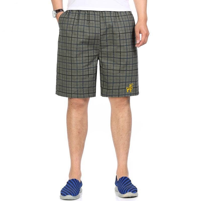 Quần đùi nam Caro con nai big size cho người từ 50 đến 90kg QNAI