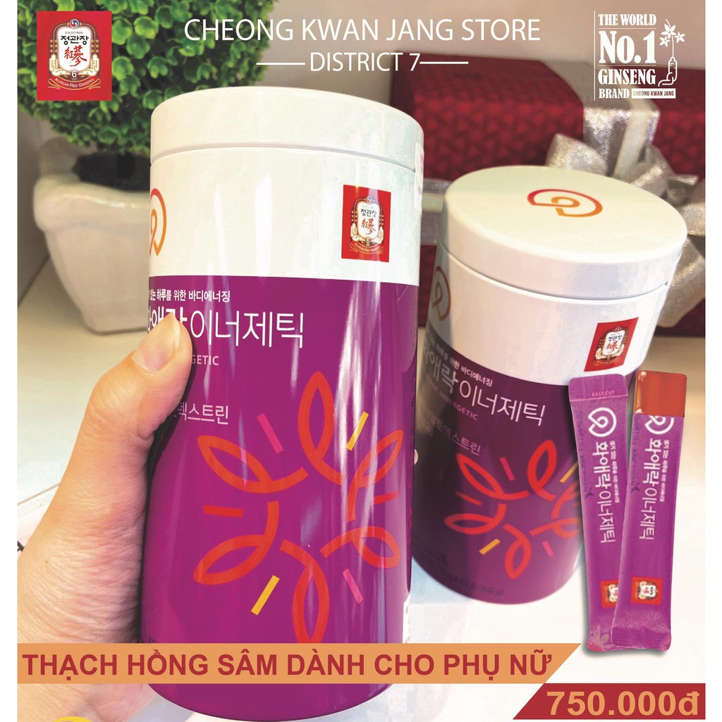 Thạch Hồng Sâm Dành Cho Phụ Nữ ( Chống Lão Hóa Da 100% Chính Hãng )