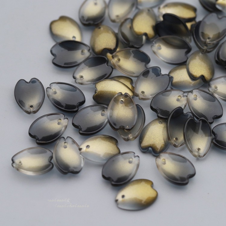 5 cánh hoa anh đào 11*15mm nguyên liệu làm trâm làm trang sức cổ trang cospaly cổ phục