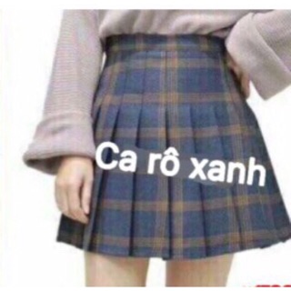 Chân váy dập ly caro 140k