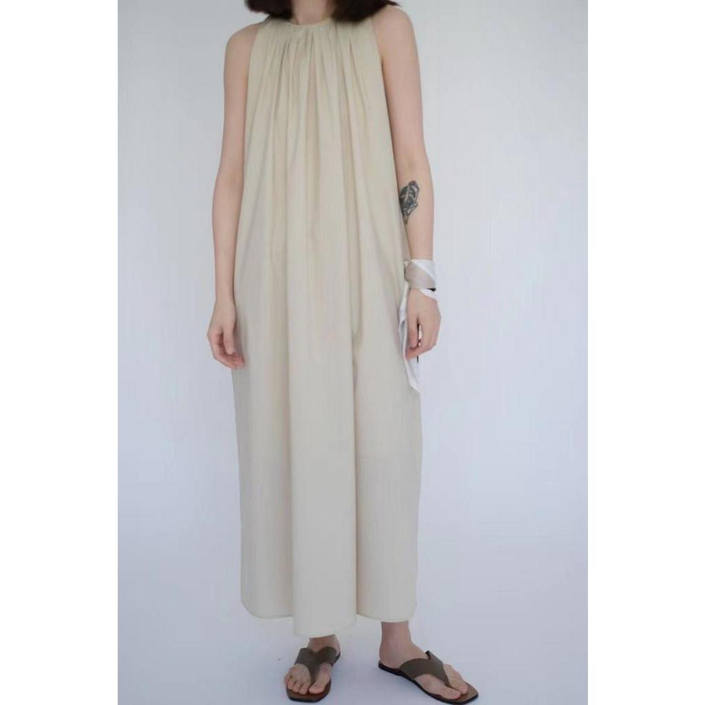 Đầm Chữ A Sát Nách Cổ Tròn Dáng Rộng 62846