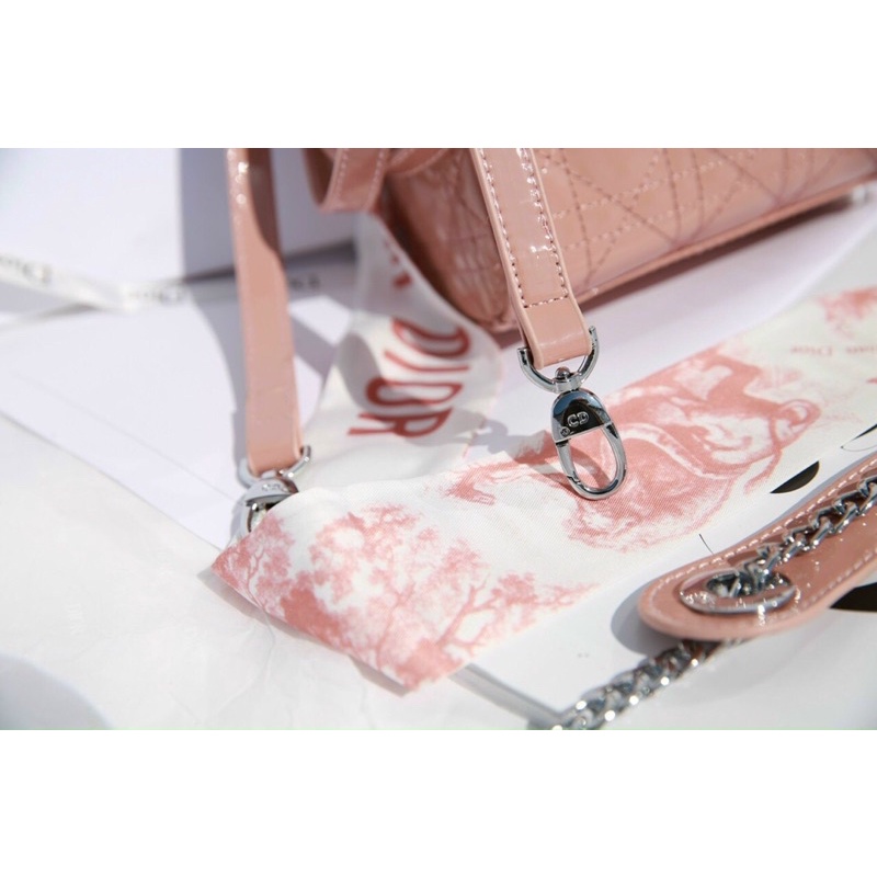 ❌Túi LADY DIOR 3 Ô DA BÓNG