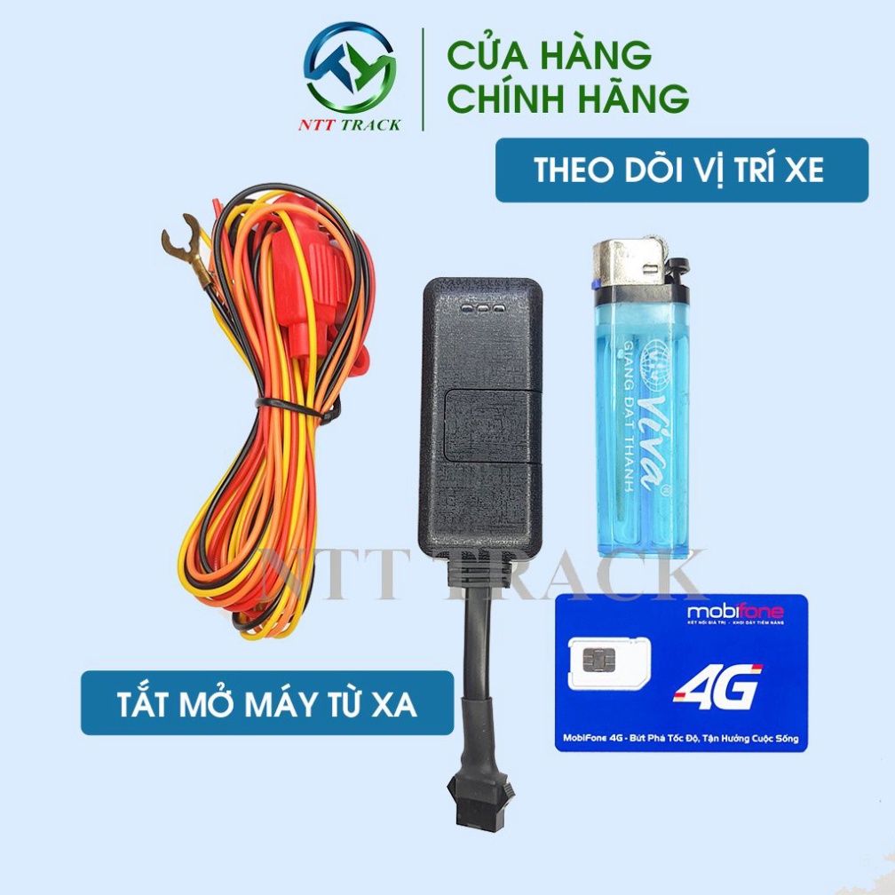 HOT SALE Định vị chính xác vị trí xe máy A8 Pro GPSNTT bảo hành chính hãng - NTT Track )(*