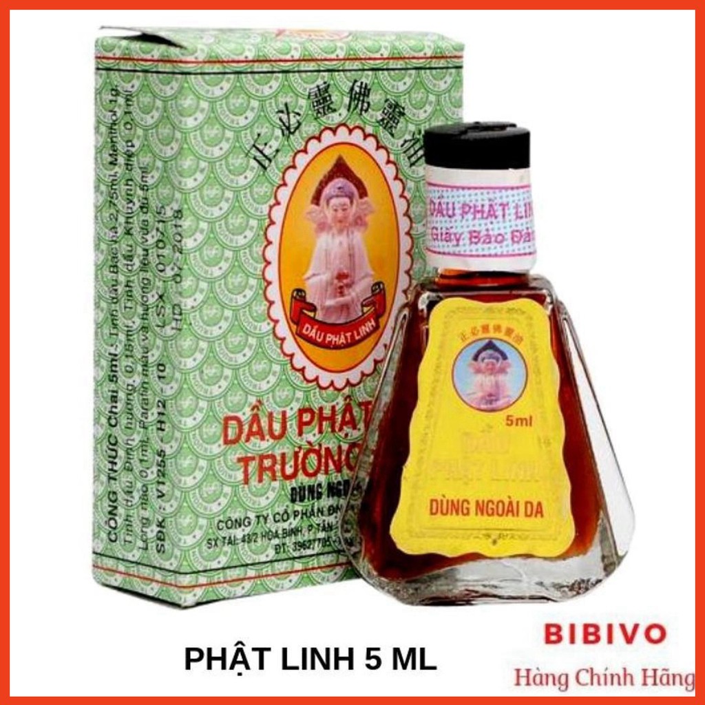 (CHÍNH HÃNG) Dầu Gió Phật Linh Chai Lớn - Nhỏ [CHÍNH HÃNG]